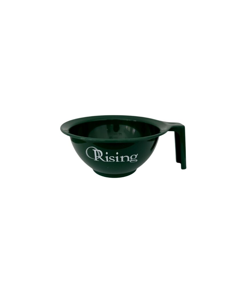 Green Plastic Bowl with Handle