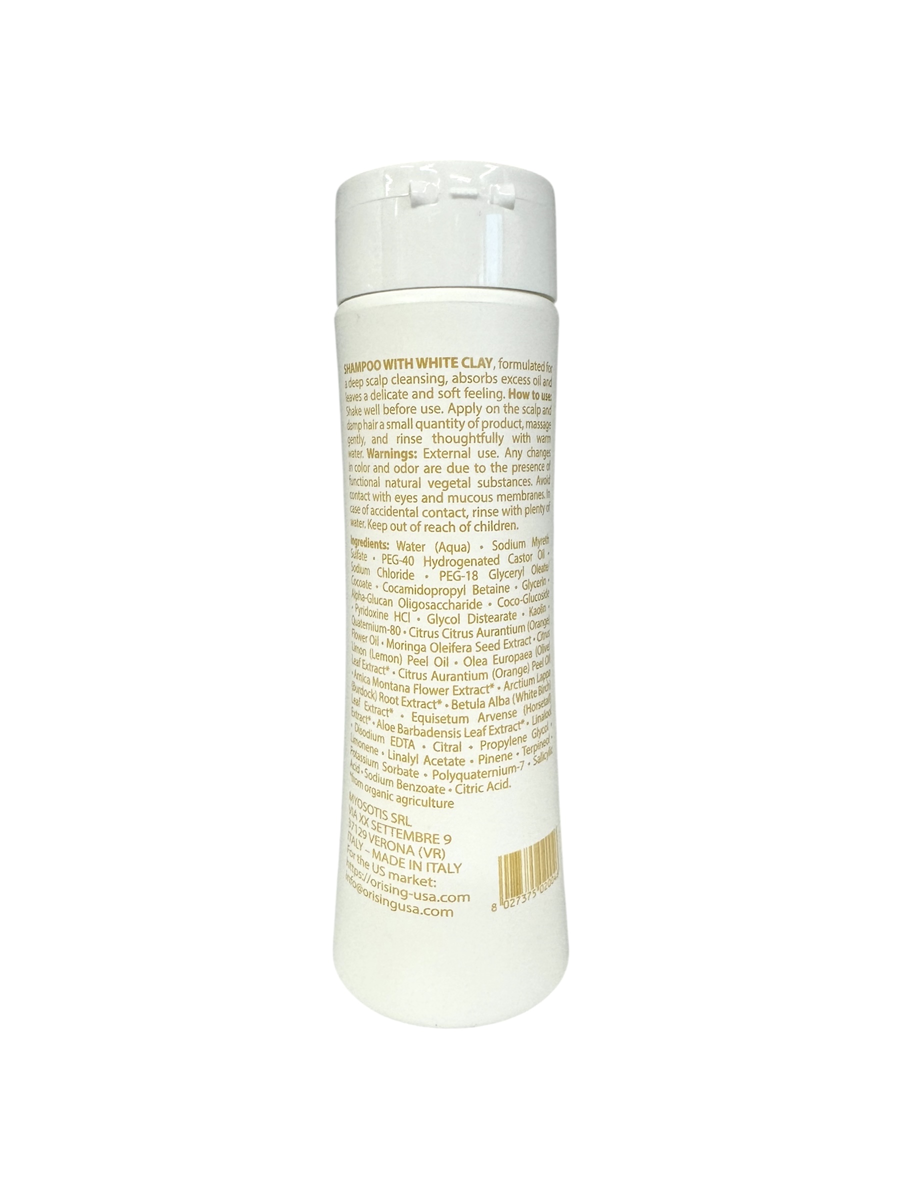 Shampoo with White Clay Deep Scalp Cleansing 250ml