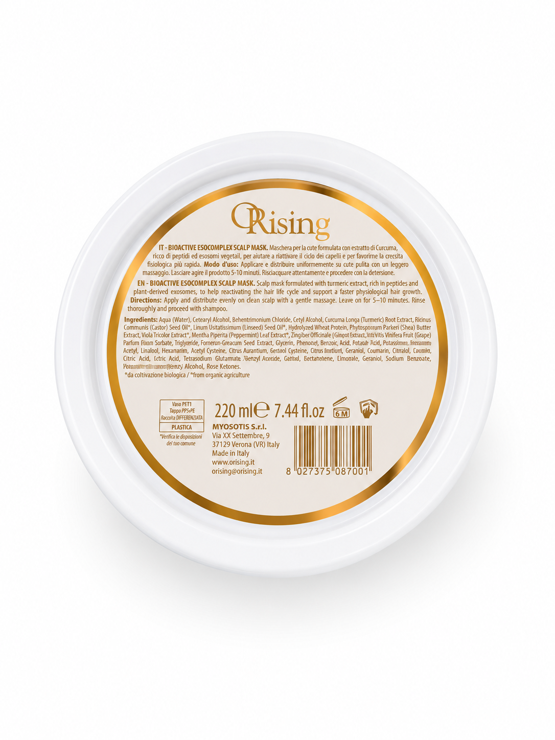 Bioactive Esocomplex Mask